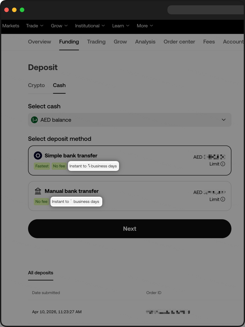 UAE deposit13