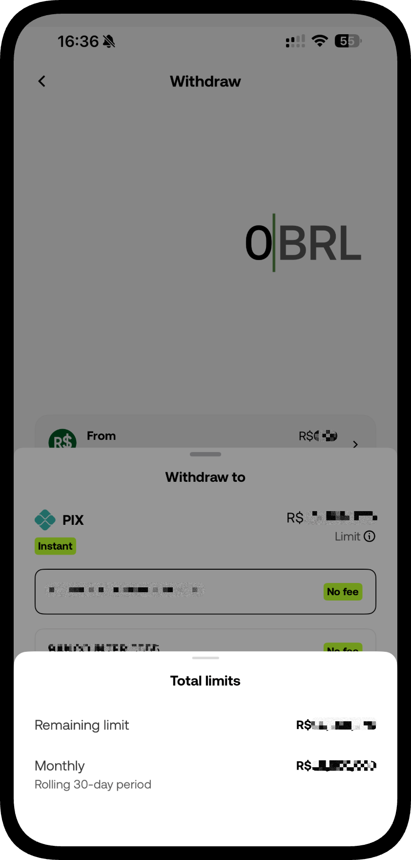 Withdrawal BR5