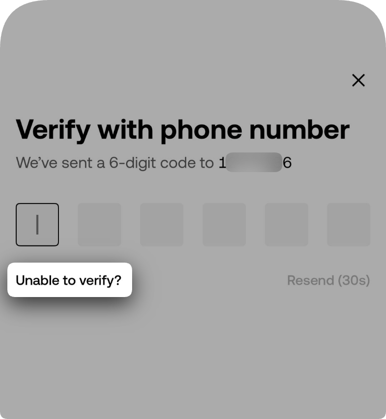 Change authentication method on OKX app