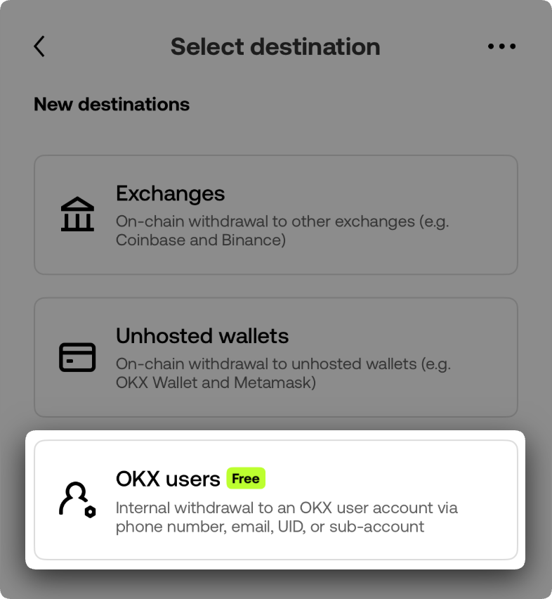 Crypto withdrawal EEA 5