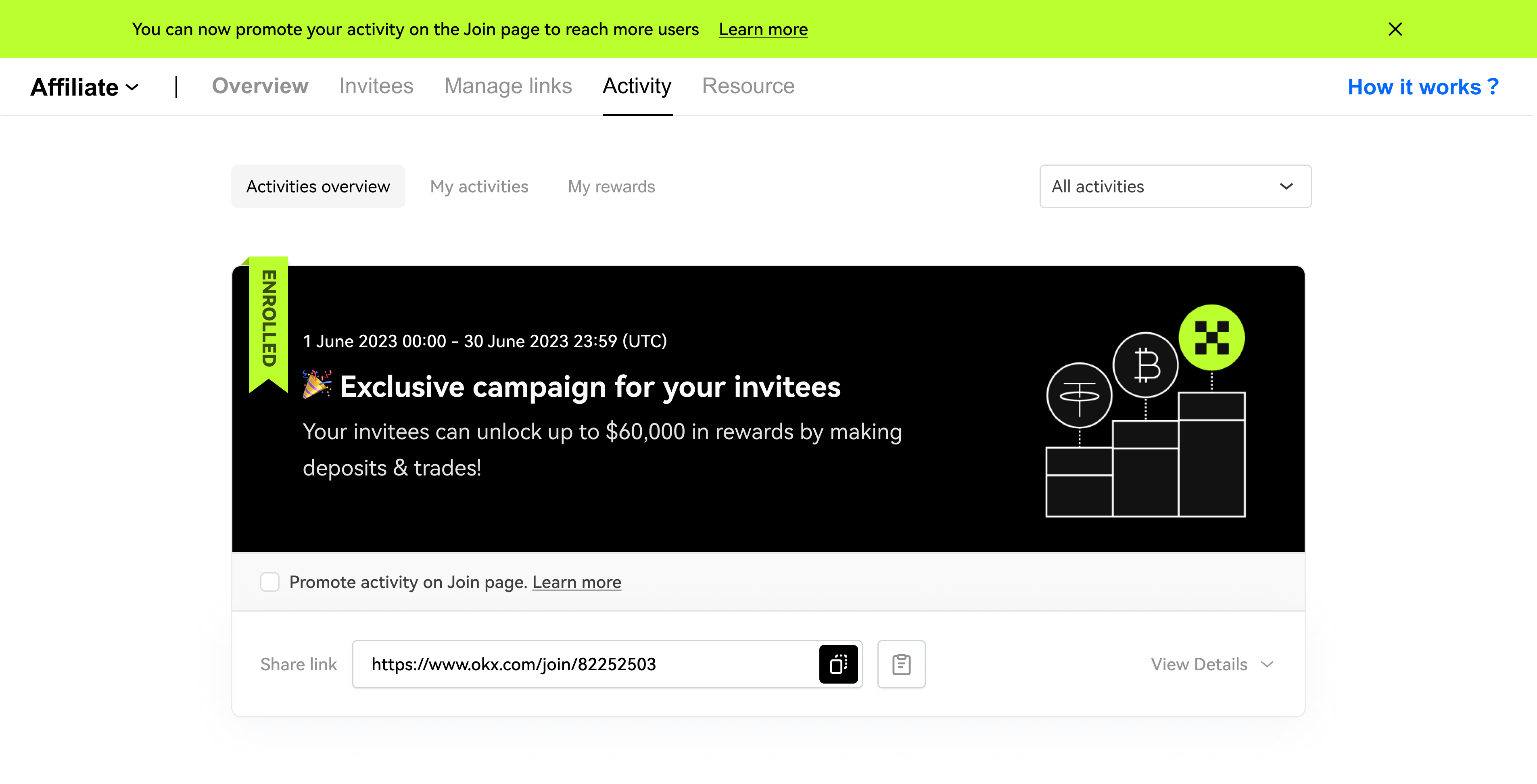 Revised banner  affiliate campaign