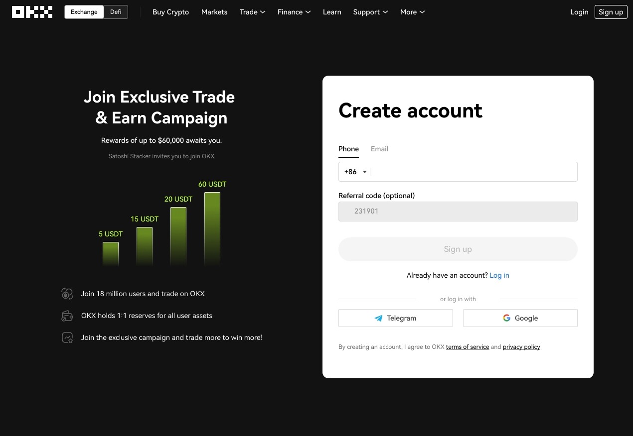 Join and earn