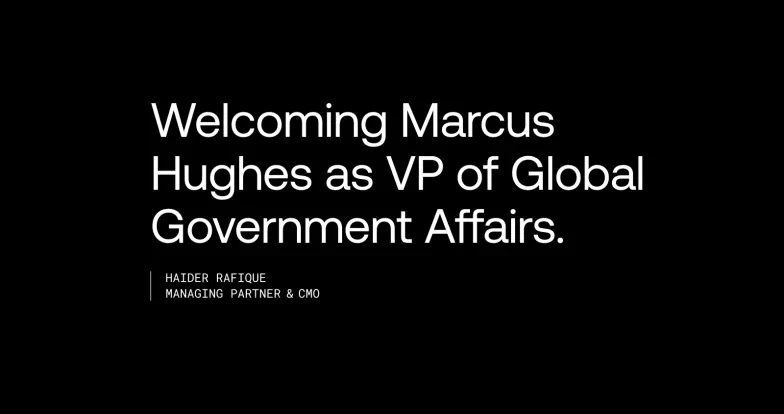 Welcome Marcus Hughes