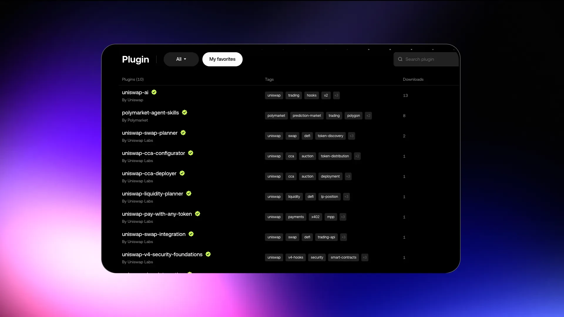 Plugin Store Partner