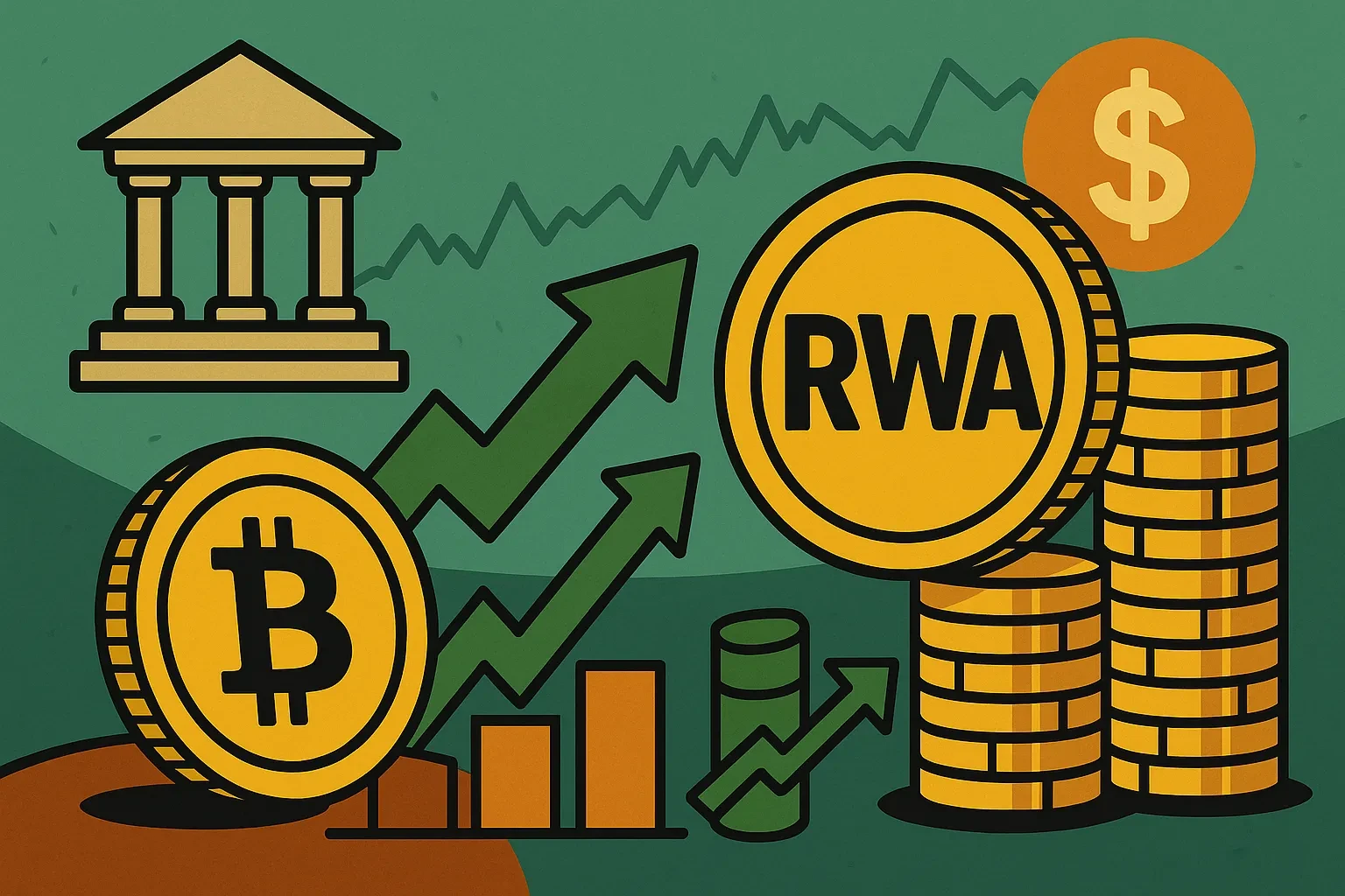 實體資產代幣化（RWA）市值翻倍：加密貨幣與傳統金融融合的新動力